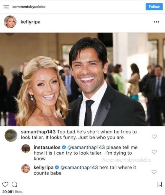 Kelly Ripa Shamed By Fans After Husband Posts Vacation Photo