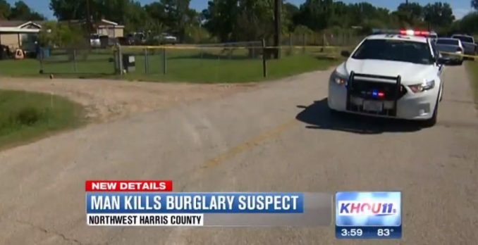 Son Shoots & Kills Alleged Intruder In Harris County, Texas Home