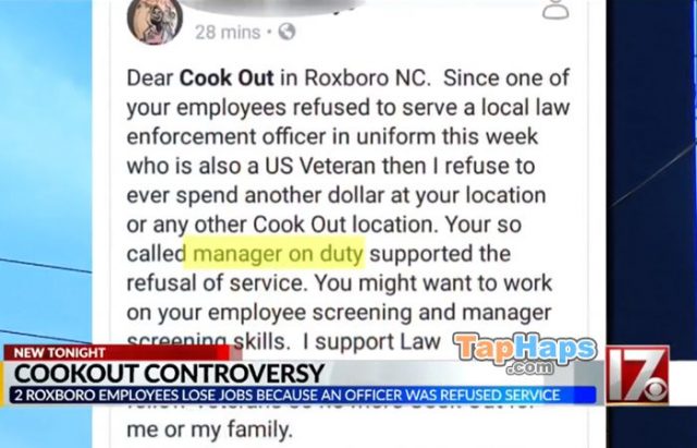 Kenneth Horton Manager Defends Worker Who Refused Cop Service Corporate Punishes Them Both