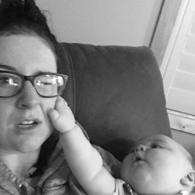 Hailey Frustrated Behind Slow Vehicle, Snaps Pic After She Sees Sign