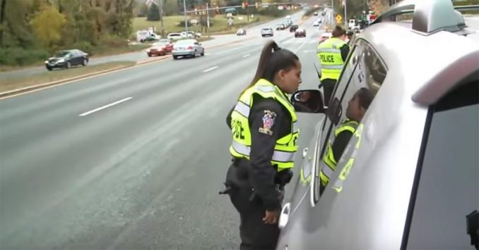 Cop Poses As Homeless Man To Catch People Texting And Driving